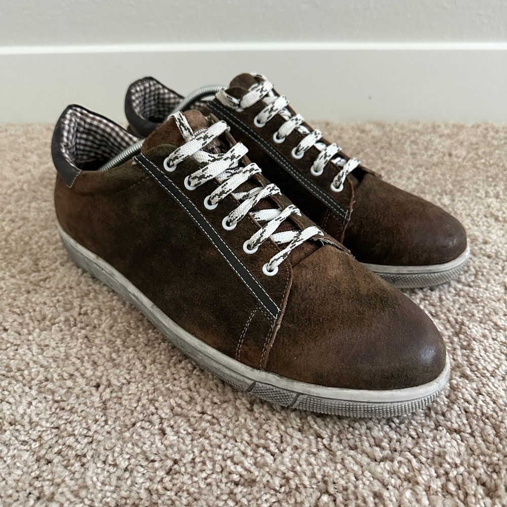 Country Maddox Sneakers Mens 46 Trachten Siegfried Brown Suede Alpine Style